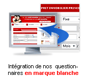 Int�gration de nos questionnaires en marque blanche